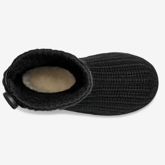 UGG Classic Cardi Cabled Knit Tall Boots (Big Kid) | Color: Black | NEW/NIB!!🖤 - Picture 2 of 14